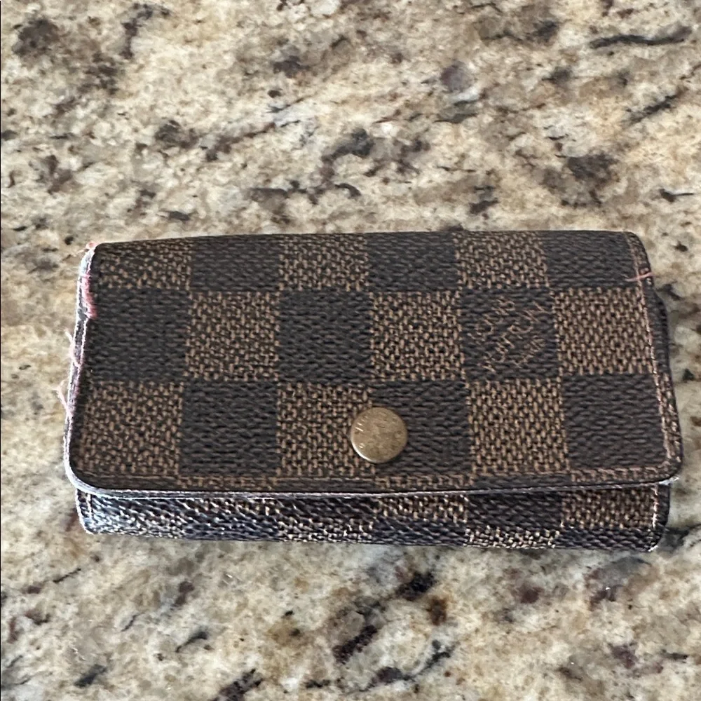 Louis Vuitton Leather Key Case